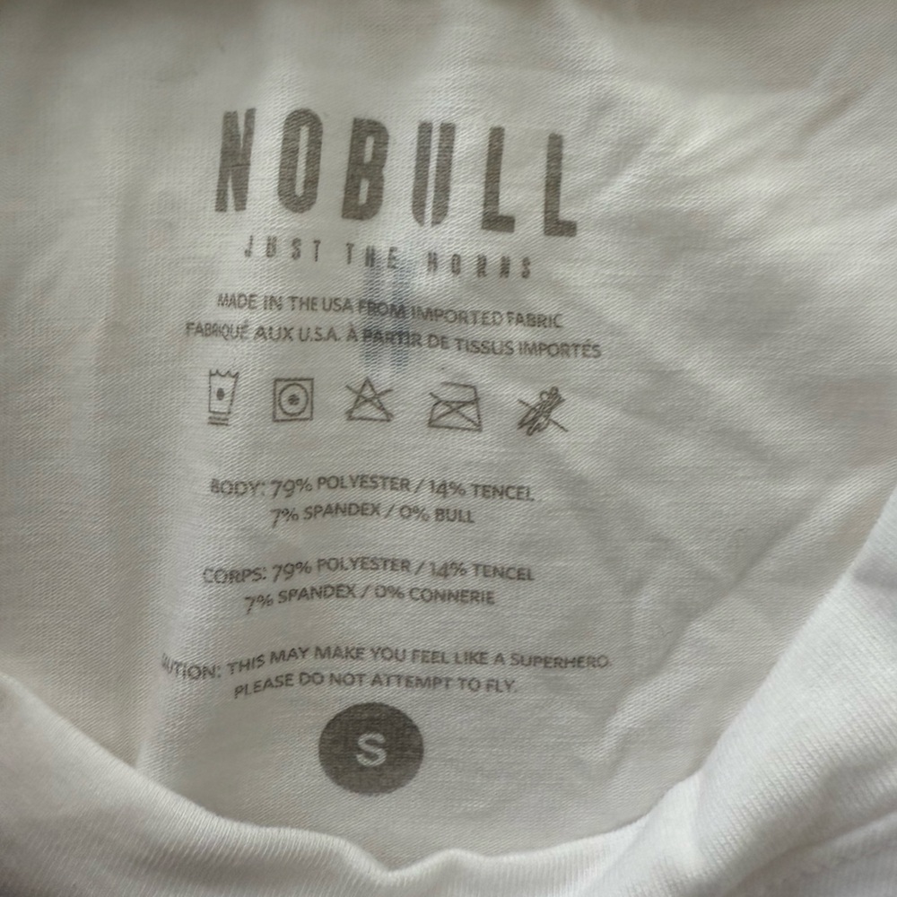 NOBULL Women's White and Purple Tank - Picture 4 of 4
